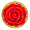 Kink - Plug Anal Or Rose Rouge Taille M